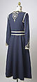 Coatdress, Oscar de la Renta, LLC. (American, founded 1965), wool, cotton, American