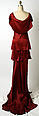 Evening dress, Mainbocher (French and American, founded 1930), silk, French