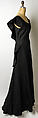 Evening dress, Mainbocher (French and American, founded 1930), silk, French
