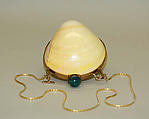 Evening bag, Judith Leiber Couture Ltd.  American, shell, metal, leather, American
