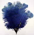Fan, plastic, feathers, metal, American or European