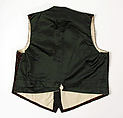 Waistcoat, silk, American