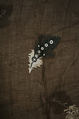 Dress, cotton, silk, American