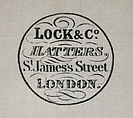 Riding ensemble, (d) Hat by James Lock & Co. Ltd (British, founded 1676), a) cottonb) silkc) Linend) silke–h) leatheri) silkj) leather, British