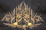 Uniform, wool, metallic thread, linen, silk, French