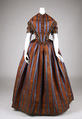 Dress, silk, American