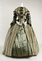 Afternoon dress, silk, American or European