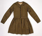 Dress, silk, American or European