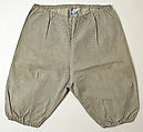 Sailor suit, Brooks Brothers (American, founded 1818), cotton, British