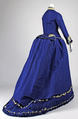 Afternoon dress, silk, French