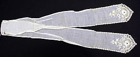 Necktie, cotton, American