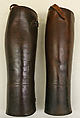 Riding puttees, leather, British