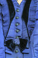 Walking ensemble, silk, French