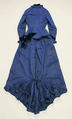 Walking ensemble, silk, French