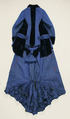 Walking ensemble, silk, French