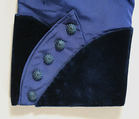 Walking ensemble, silk, French