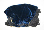 Walking ensemble, silk, French
