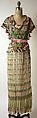 Evening ensemble, Zandra Rhodes (British, founded 1969), polyester, nylon, British