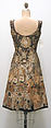 Cocktail suit, House of Chanel (French, founded 1910), silk, metallic thread, French