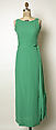 Evening ensemble, House of Balmain (French, founded 1945), silk, French