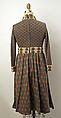 Dress, Hardy Amies (British, 1909–2003), wool, hemp, metal, British