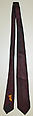 Necktie, silk, British
