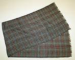 Scarf, wool, British