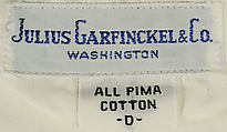 Pajamas, cotton, American