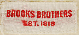 Pajamas, Brooks Brothers (American, founded 1818), silk, American