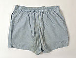 Beachwear, A. Sulka & Company (French, 1893–2002), cotton, American