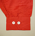 Shirt, silk, American