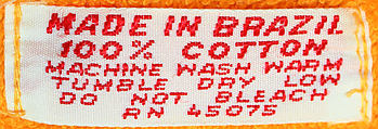 Bathrobe, Brooks Brothers (American, founded 1818), cotton, American