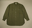 Shirt, Abercrombie and Fitch Co. (American, founded 1892), wool, cotton, American