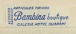 Shirt, cotton, Paraguayan