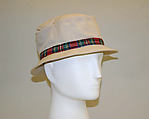 Cap, L.L. Bean (American, founded 1912), cotton, wool, American