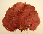 Fan, feathers, plastic, American or European