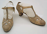 Shoes, Pierre Yantorny (Italian, 1874–1936), leather, French