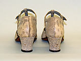 Shoes, Pierre Yantorny (Italian, 1874–1936), leather, French