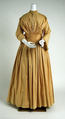 Morning dress, cotton, probably American