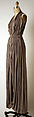 Evening dress, Alix (French, 1934–1942), silk, French