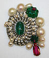 Pin, glass, metal, plastic, American or European