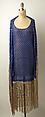 Evening dress, Serendipity 3 (American, opened 1954), polyester, plastic, metallic thread, American
