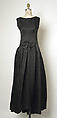 Evening ensemble, House of Balenciaga (French, founded 1937), silk, French