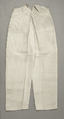 Trousers, cotton, linen, American