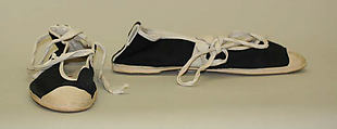 Shoes, U. S. Keds (American), cotton, rubber, American