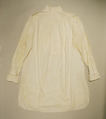 Shirt, linen, American