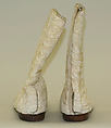 Boots, André Courrèges (French, Pau 1923–2016 Neuilly-sur-Seine), fur, leather, French
