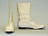 Boots, André Courrèges (French, Pau 1923–2016 Neuilly-sur-Seine), fur, leather, French