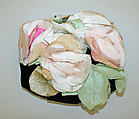 Muff, silk, American or European