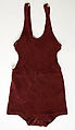 Bathing suit, wool, American